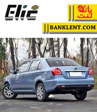 لنت ترمز عقب جیلی GC6 دنده دستی الیک پلاس +ELIC
