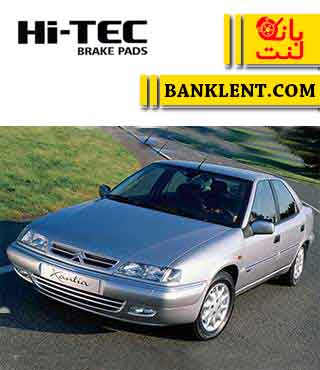 لنت ترمز جلو زانتیا 2000 های تک HI-TEC