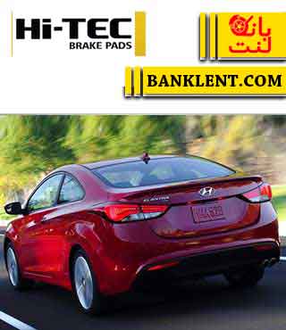 لنت ترمز عقب النترا جدید نوع A های تک HI-TEC