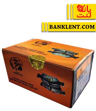 لنت ترمز جلو اس دبلیو ام G01 میراژ MIRAGE