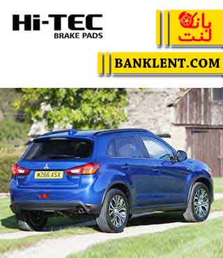 لنت ترمز عقب میتسوبیشی ASX طراحی 2013 های تک HI-TEC