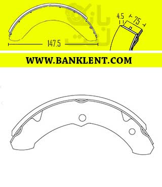 لنت ترمز جلو تویوتا کویتی اسیمکو ASIMCO