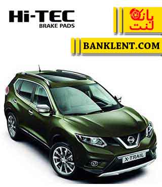 لنت ترمز جلو ایکس تریل کوتاه های تک HI-TEC