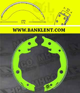 لنت ترمز دستی تویوتا راو4 ام اچ کو MHCO