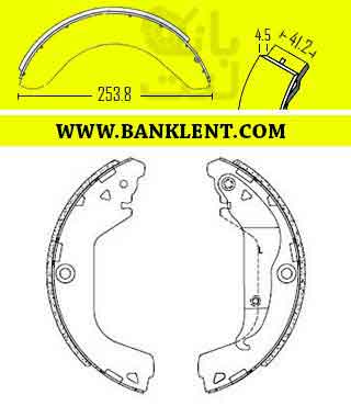 لنت ترمز عقب وانت کارا جدید سوپرلنت SUPERLENT