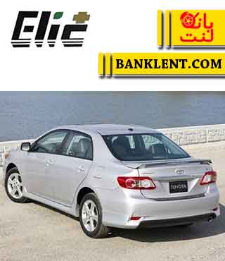 لنت ترمز عقب تویوتا کرولا اتاق 2011 الیک پلاس +ELIC