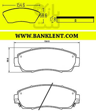 لنت ترمز جلو اکستریم TXL الیگ ELIG