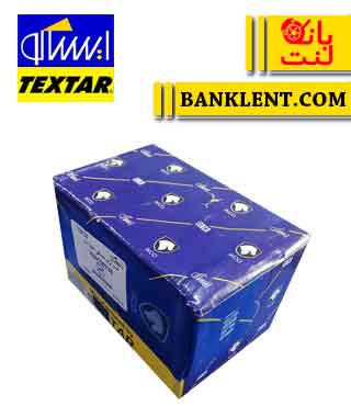 لنت ترمز جلو 206 صندوقدار V20 تکستار شرکتی TEXTAR