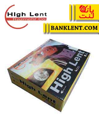 لنت ترمز عقب 206 تیپ 3  های لنت HIGH LENT